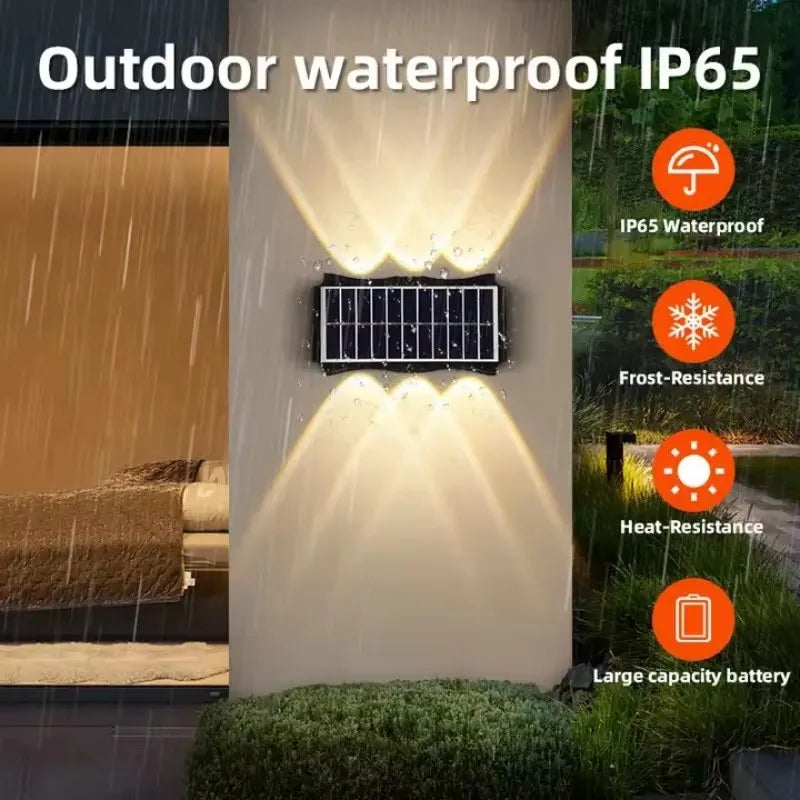 Waterproof Solar Up-Down Wall Light