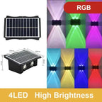 Waterproof Solar Up-Down Wall Light